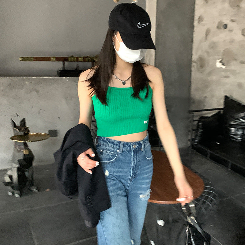 🎁【滿額贈禮】單筆消費滿1280元，免費贈送限量針織挂脖吊帶背心