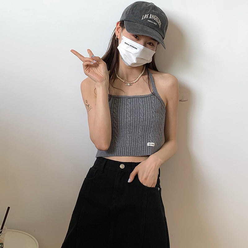 🎁【滿額贈禮】單筆消費滿1280元，免費贈送限量針織挂脖吊帶背心