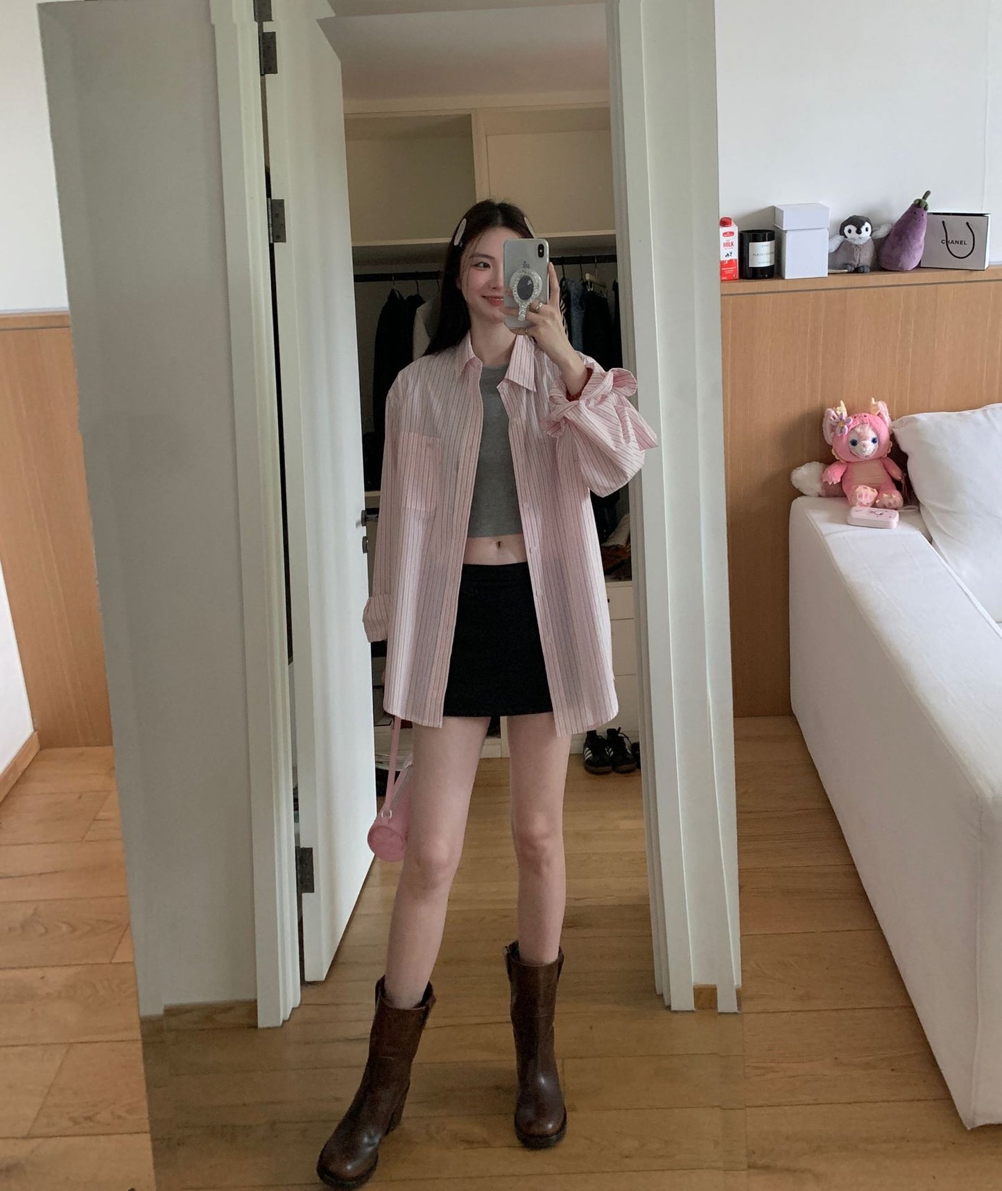 🆕開叉西裝半身裙、小個子辣妹低腰裙褲